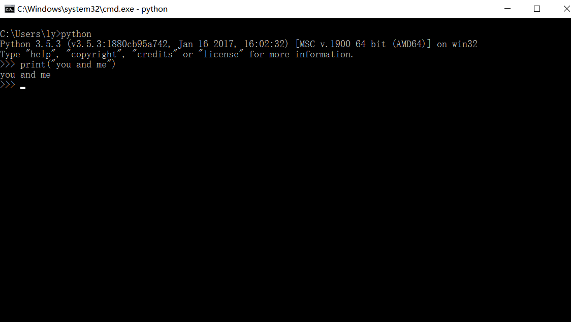 python交互界面